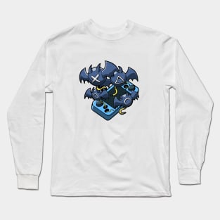 STICKER GAME BAT BUTTON Long Sleeve T-Shirt